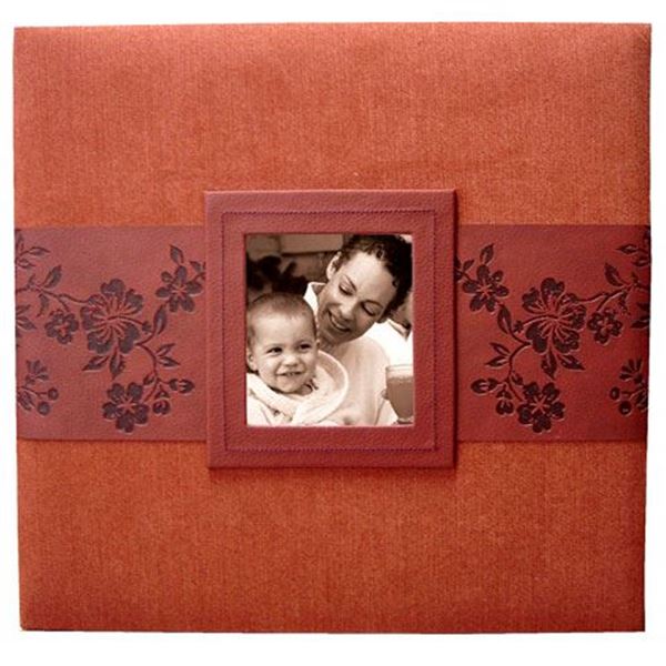 Picture of Red Suede Photo Album